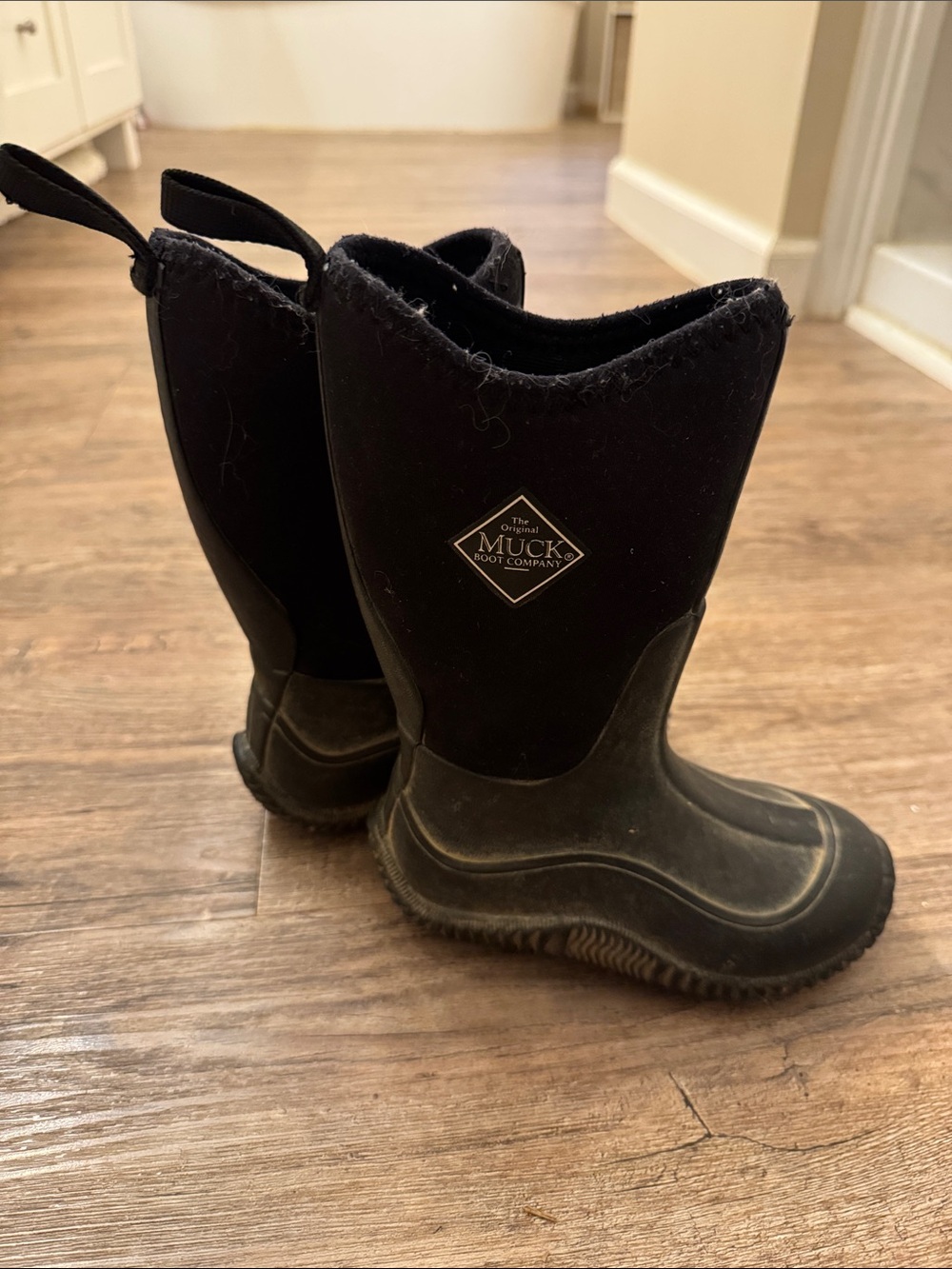 Muck Boot Company Kids' Black Insulated Rain & Snow Boots